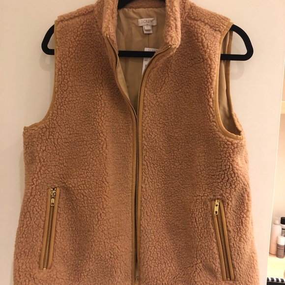 J. Crew Factory Jackets & Coats Nwt Jcrew Fleece Vest Poshmark